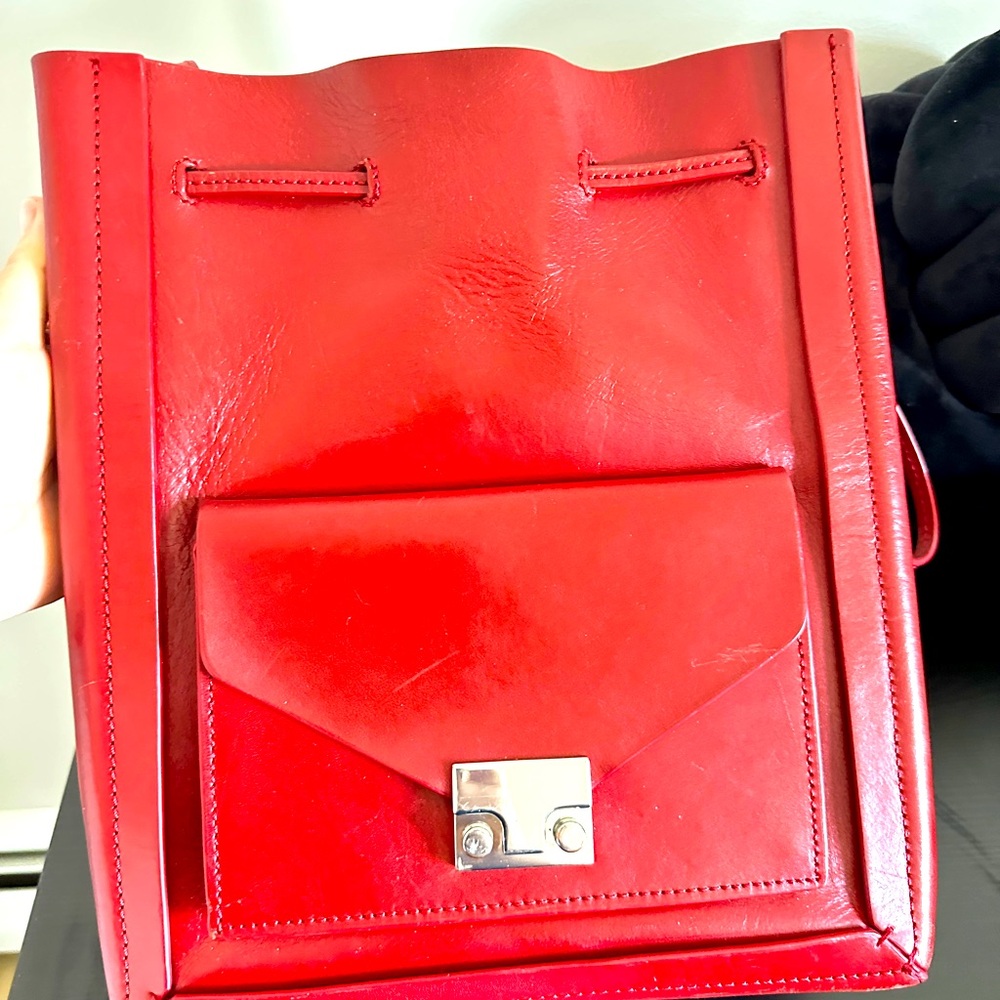 loeffler randall red bag